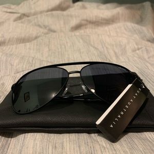 Black sunglasses NWT and case